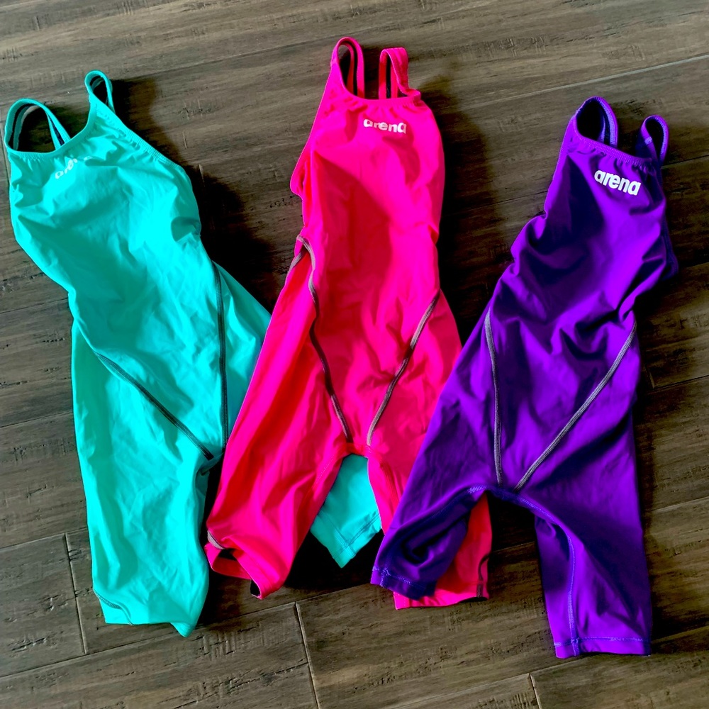 Lot of 3 Arena Girls Powerskin Tech Suits